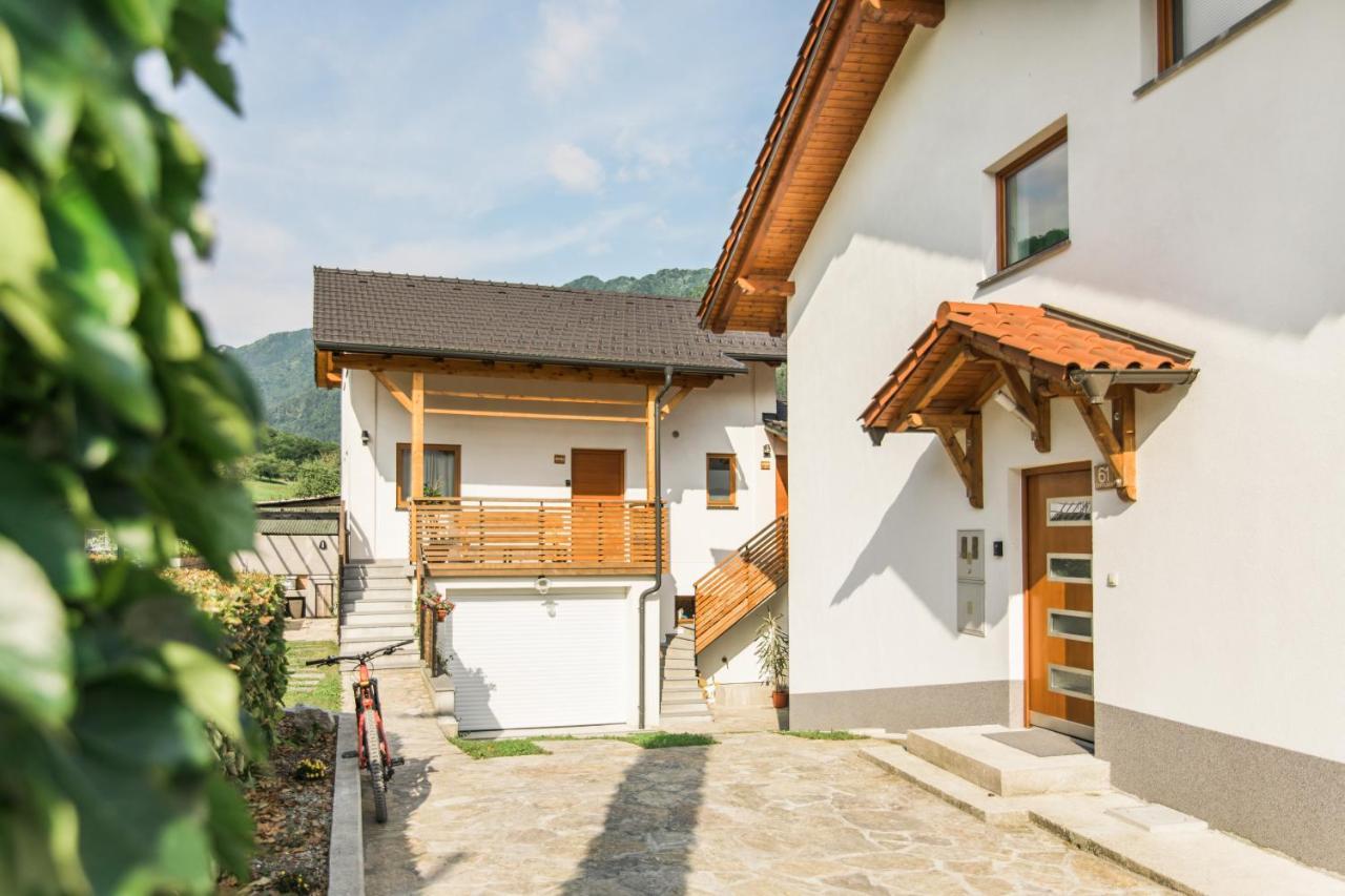 Ferienwohnung Pr' Petrču Tolmin Exterior foto